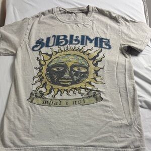 Sublime Graphic Short Sleeve Tee - Cream